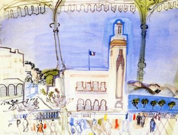 Philippeville Artwork by Raoul Dufy