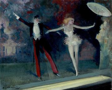Curtain Call Artwork by Everett Shinn