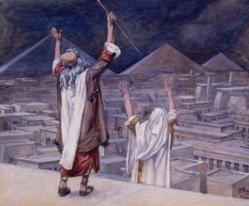 The Plague of Locusts Artwork by James Tissot