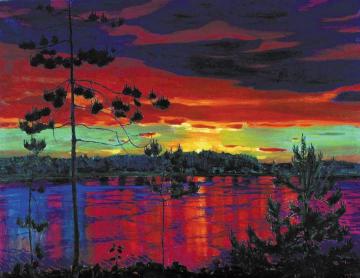 Sunset Artwork by Arkady Rylov