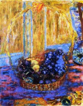 Basket of Fruit Artwork by Pierre Bonnard
