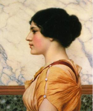 Cassotis Artwork by John William Godward