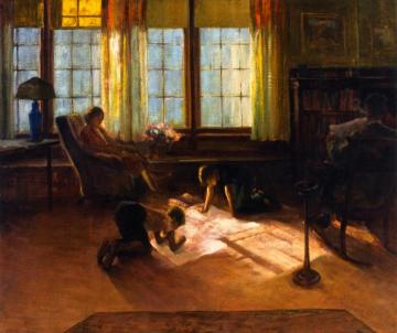 Sunday Paper Artwork by Jean Mannheim