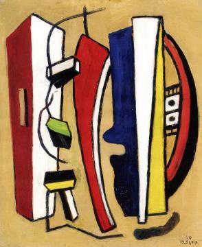 Three elements Artwork by Fernand Léger