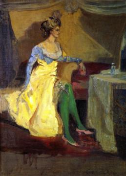 Madame Rejane Artwork by Charles Conder