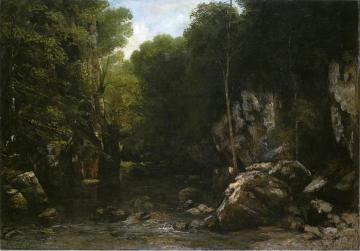Solitude Artwork by Gustave Courbet