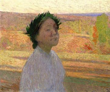 Portraite Jeune Femme Artwork by Henri Martin