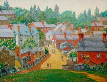Suburb Of Harrow-on-the-hill Artwork by Charles Ginner