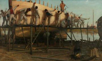 The Nancy Lee of Great Yarmouth Artwork by Phillip Richard Morris