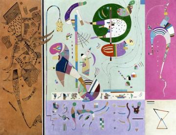 Various Parts Artwork by Wassily Kandinsky