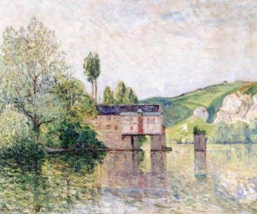 The Old Mill, Les Andelys Artwork by Maxime Maufra
