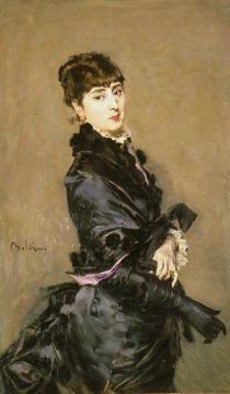 Portrait of Cecilia de Madrazo Fortuny Artwork by Giovanni Boldini