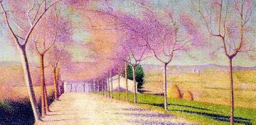 La Route Au Lieu-dit L'hort, Montpellier Artwork by Achille Lauge