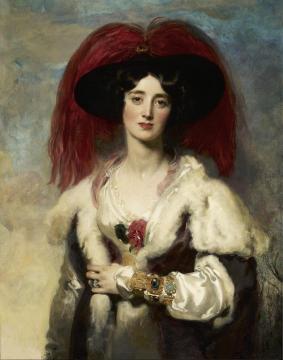 Julia, Lady Peel Artwork by Sir Thomas Lawrence