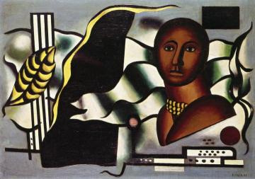 Composition with Figure Artwork by Fernand Léger
