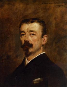 Portrait of Monsieur Tillet Artwork by Edouard Manet