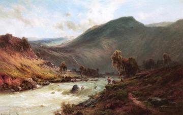 The River Dee Artwork by Alfred de Breanski, Sr.