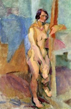 Model in the Studio Artwork by Jacques Villon
