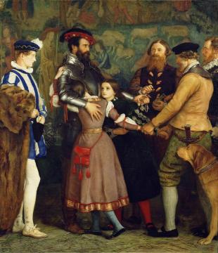 The Ransom Artwork by Sir John Everett Millais