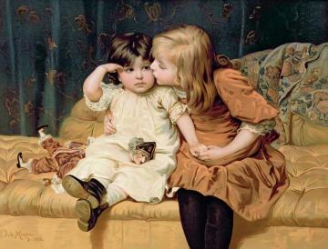 Never Mind Artwork by Frederick Morgan