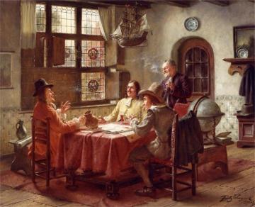 Traveller's Tale Artwork by Fritz Wagner