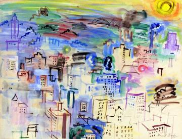 New York Artwork by Raoul Dufy