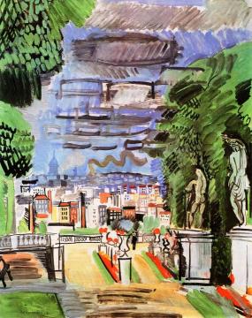 Part Of Saint-cloud Artwork by Raoul Dufy