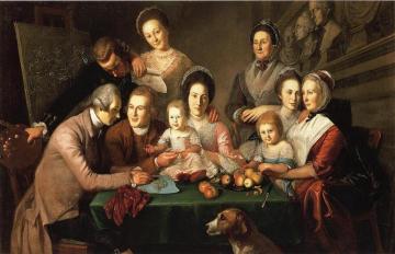 The Peale Family Artwork by Charles Willson Peale