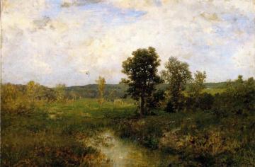 Summer Landscape Artwork by Alexander Helwig Wyant