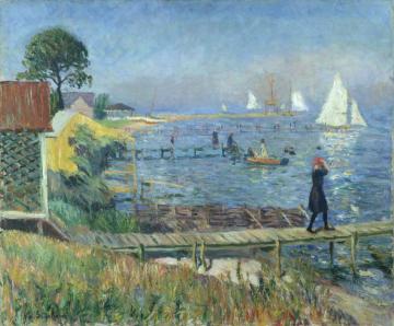 Bathers At Bellport Artwork by William James Glackens