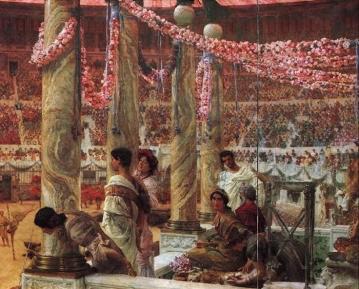 Caracella And Geta Artwork by Sir Lawrence Alma Tadema