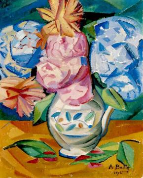 Still Life (Bouquet of Hydrangeas) Artwork by Alice Bailly