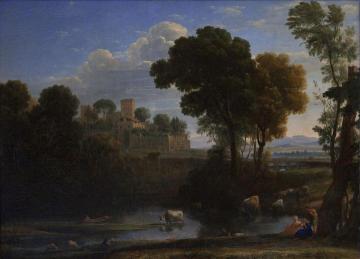 Italian Landscape Artwork by Claude Lorrain