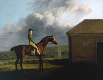 Otho with John Larkin Artwork by George Stubbs