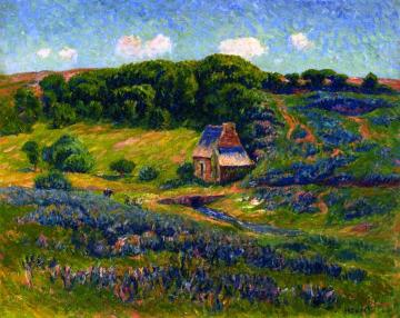 Farm in the Breton Countryside Artwork by Henry Moret