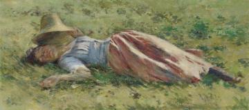 In the Sun Artwork by Theodore Robinson