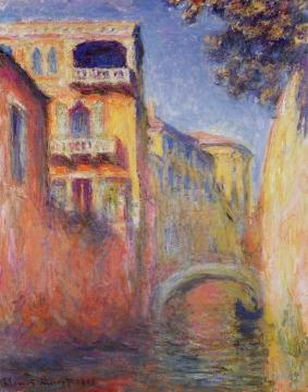 Rio della Salute Artwork by Claude Oscar Monet