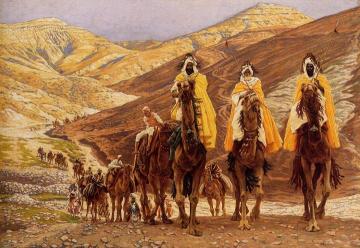 Journey of the Magi Artwork by James Tissot