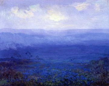 Bluebonnets In Texas Artwork by Julian Onderdonk