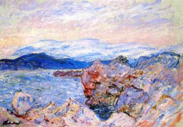 The Gulf Juan at Antibes Artwork by Claude Oscar Monet