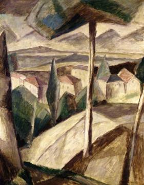 Tree Artwork by Albert Gleizes