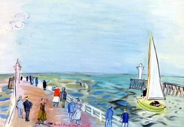 The Jetties Artwork by Raoul Dufy