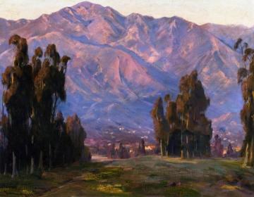 Afternoon Glow, Altadena Artwork by Jean Mannheim