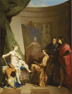 Apelles Painting Campaspe Artwork by Nicolas Vleughels