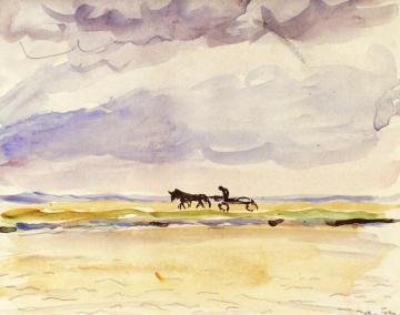 Danube: Wagon in a Storm Artwork by Albert Marquet