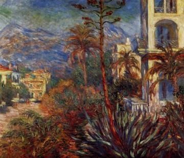 Villas at Bordighera Artwork by Claude Oscar Monet
