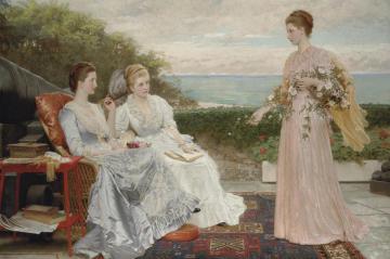The Ramparts, Walmer Castle Artwork by Charles Edward Perugini