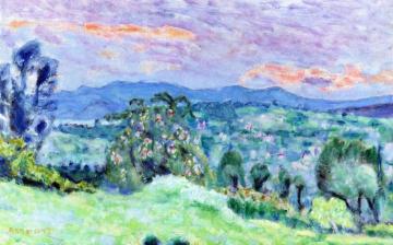 Saint-Tropez Landscape Artwork by Pierre Bonnard