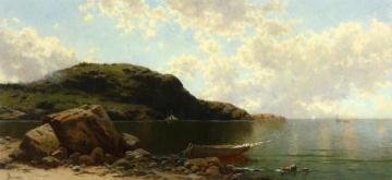 Beach Scene Artwork by Alfred Thompson Bricher