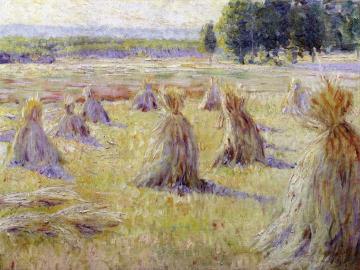 Landscape with Haystack Artwork by Dawson Dawson-Watson